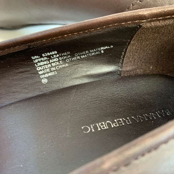 📦 MOVING SALE 🚛 Banana Republic🦉brown leather heels Size 10 - Picture 3 of 7